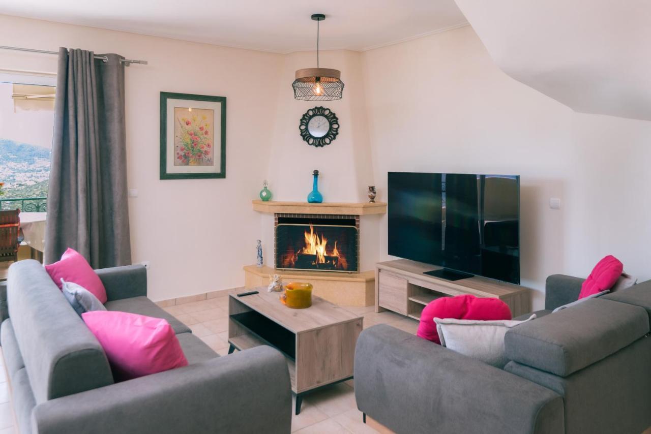 Georgia'S Holiday Apartment With Amazing Sea View Porto Rafti Ngoại thất bức ảnh