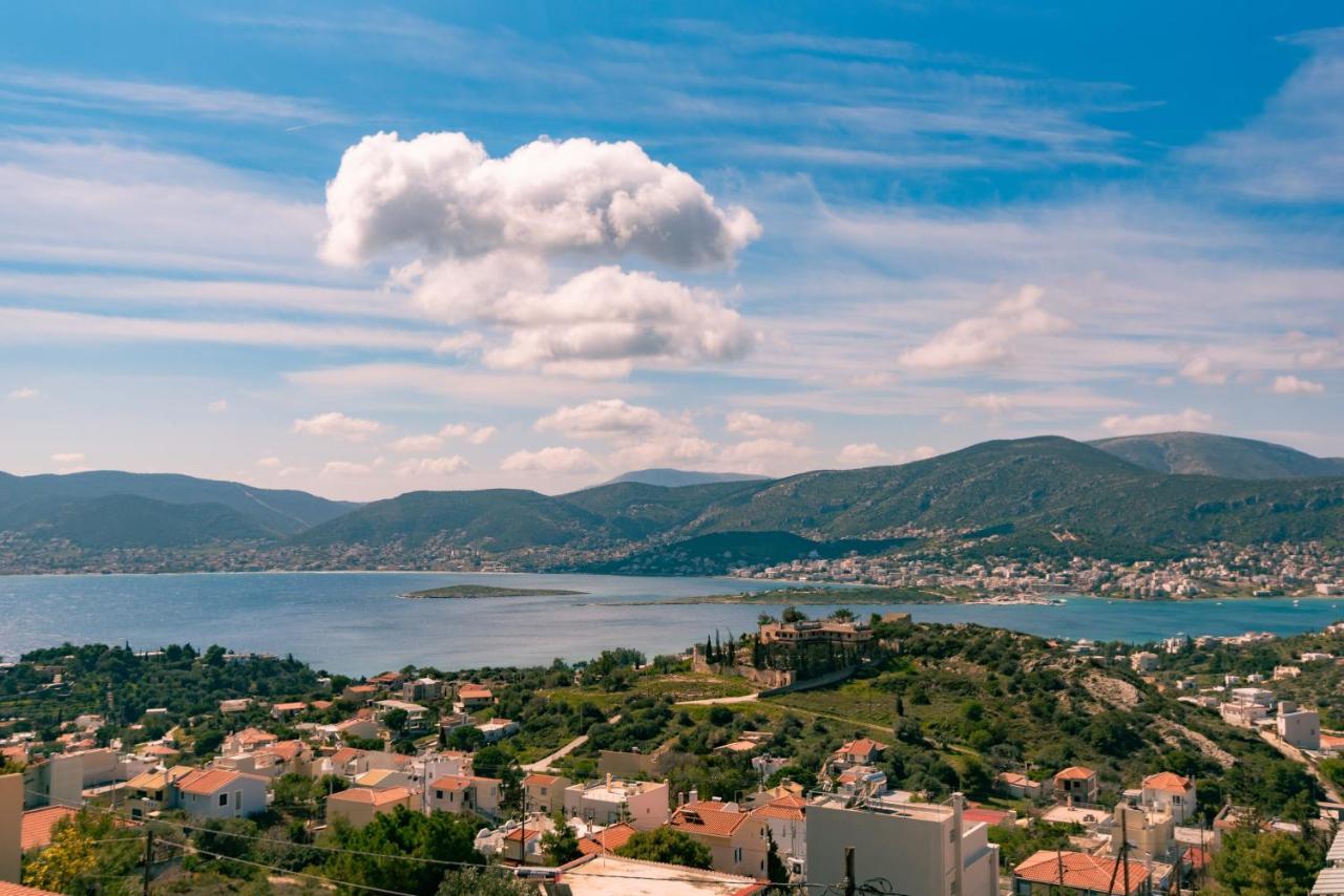 Georgia'S Holiday Apartment With Amazing Sea View Porto Rafti Ngoại thất bức ảnh